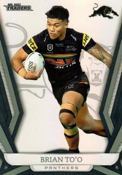 2023 NRL Traders Titanium - Pearl Special #PS109 Brian To'o Front